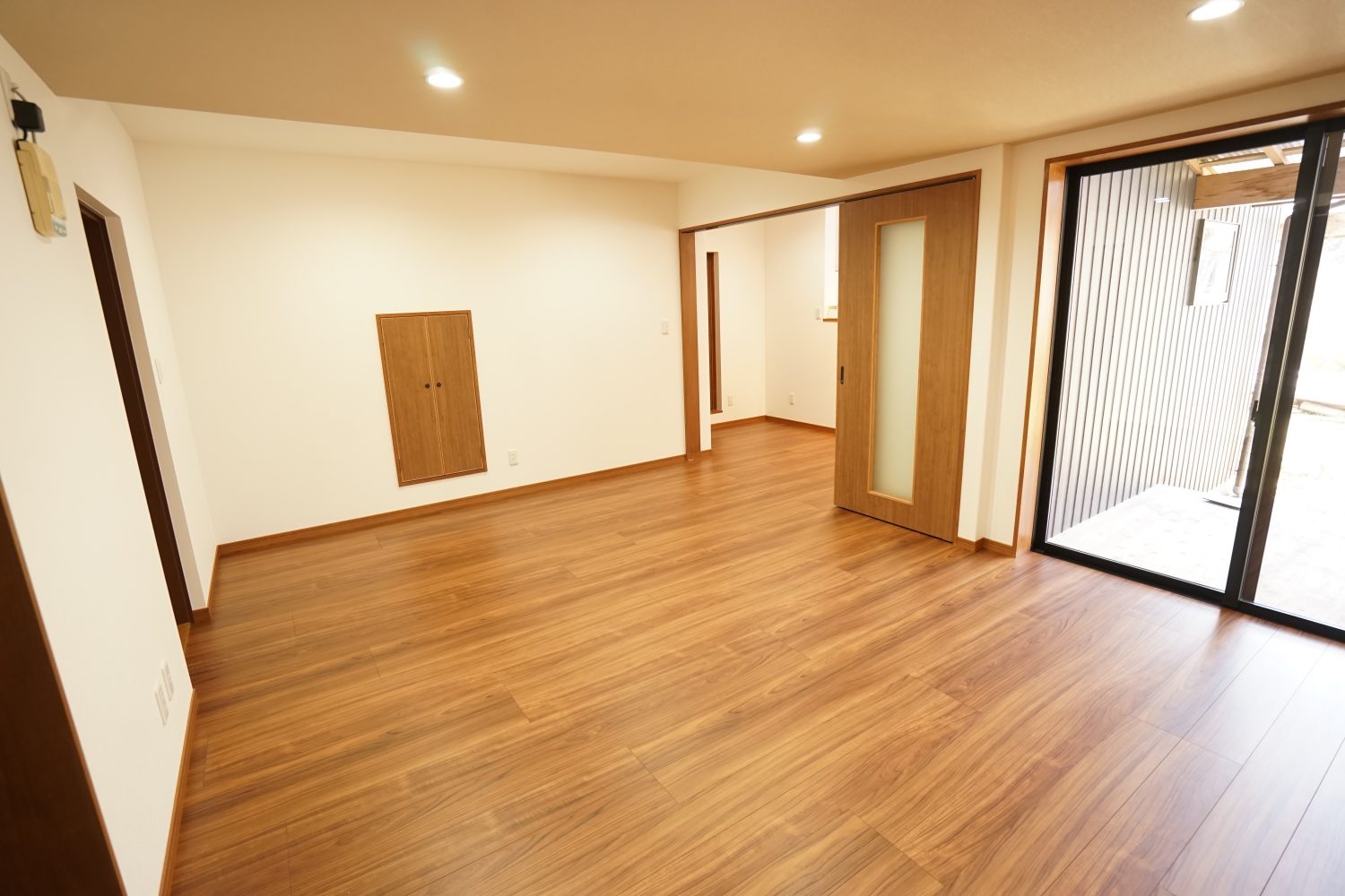 木のぬくもりが感じられる家