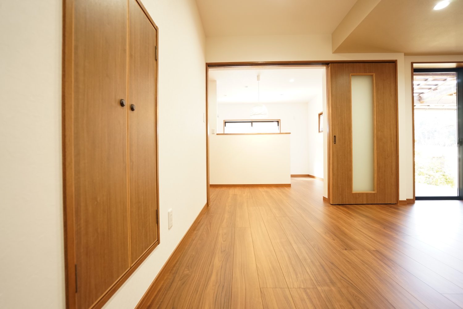 木のぬくもりが感じられる家