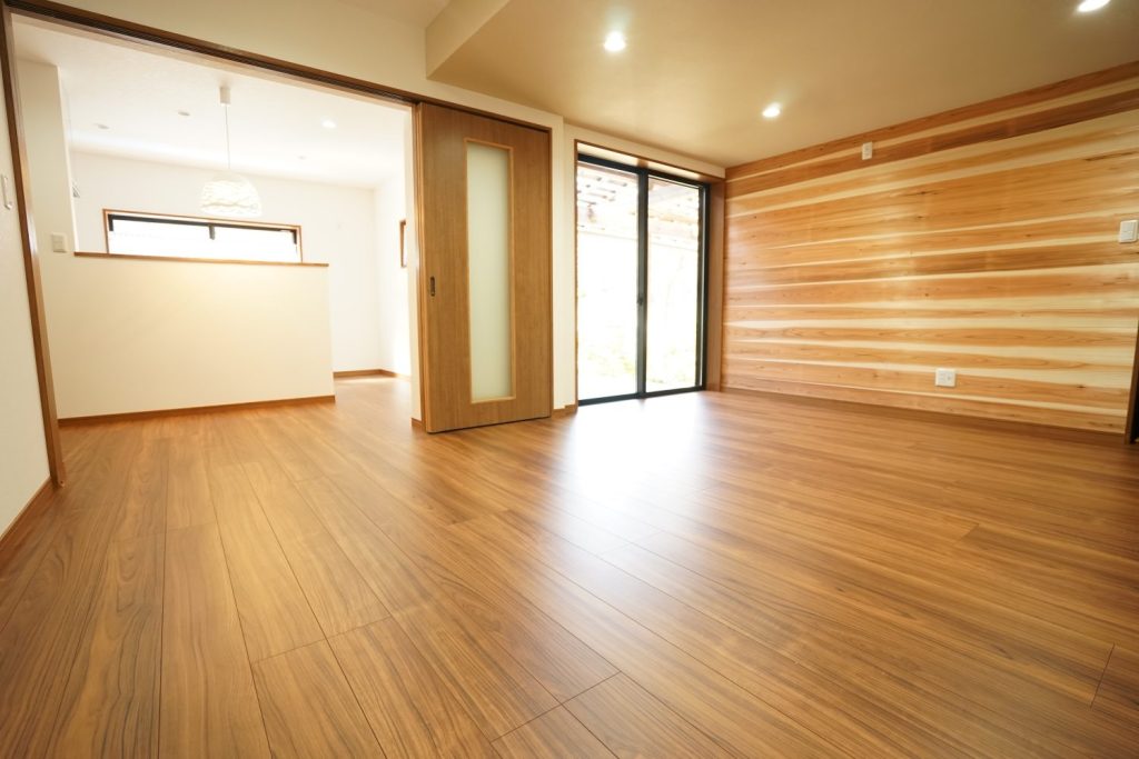 木のぬくもりが感じられる家