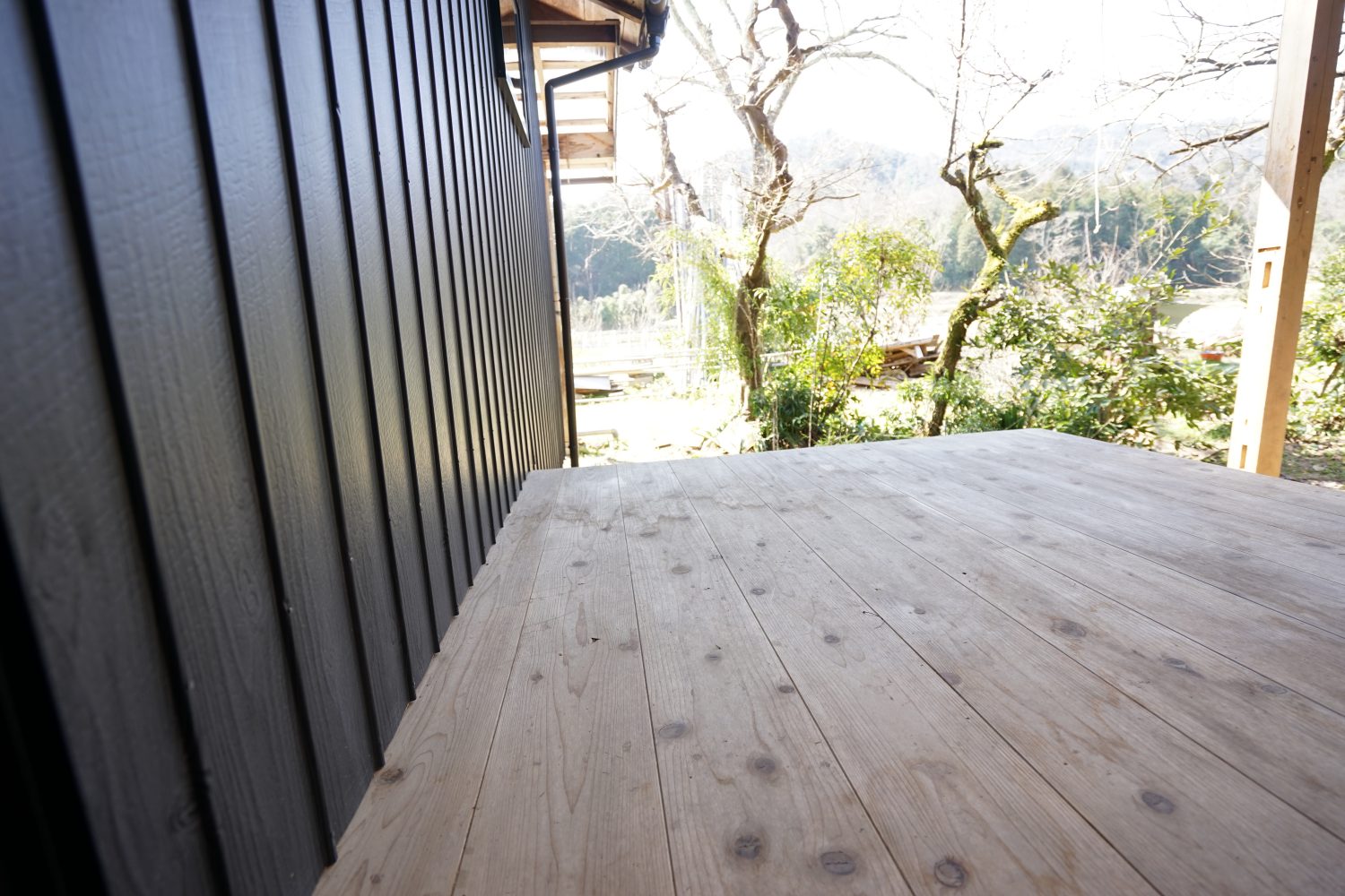 木のぬくもりが感じられる家