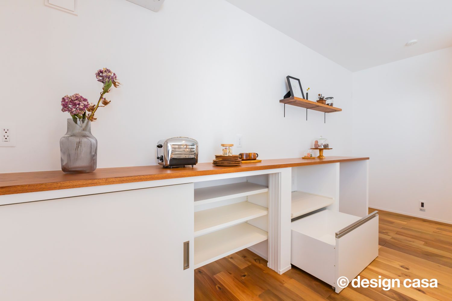 生活動線ばつぐんの平屋