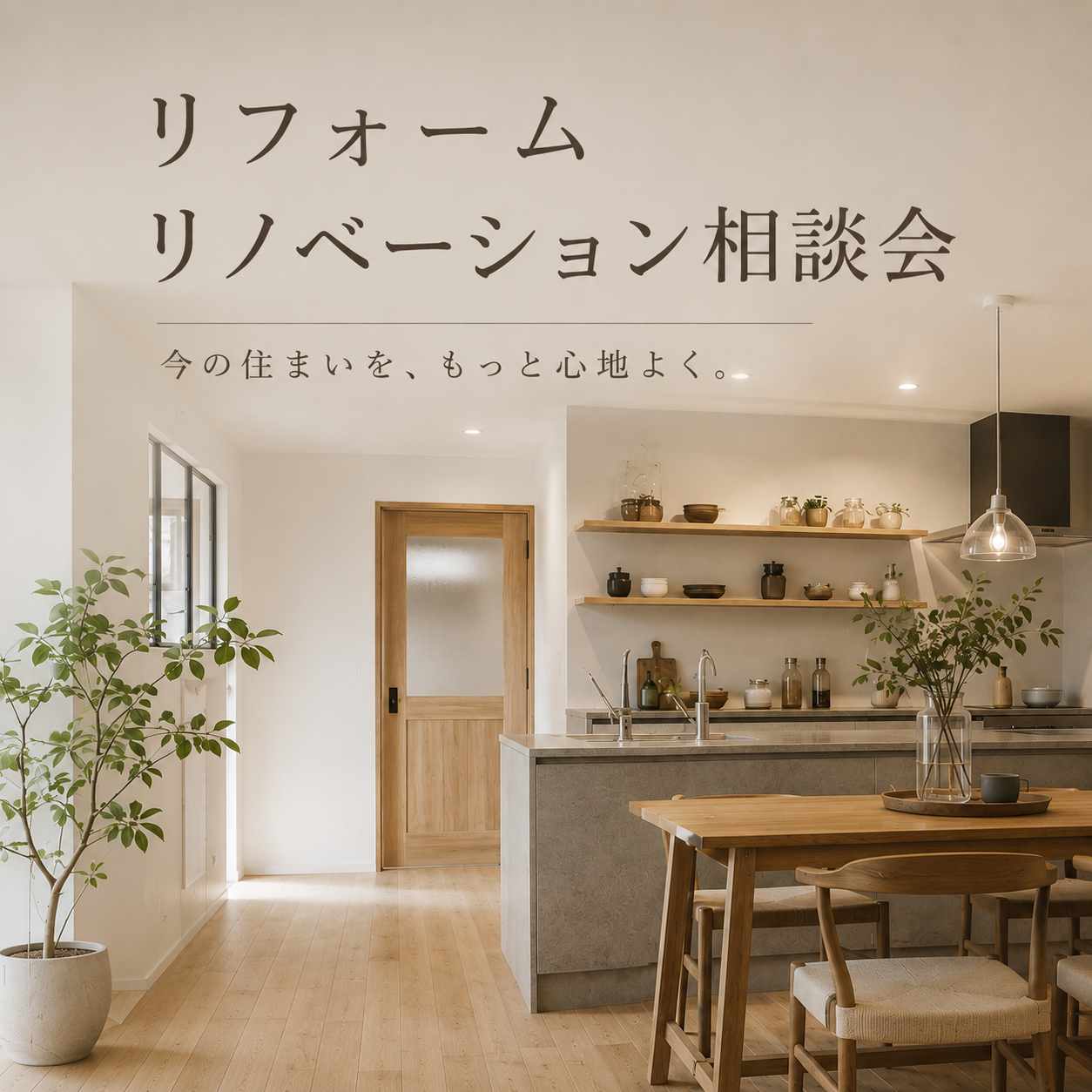 リフォーム・リノベーション相談会【9/14～27】